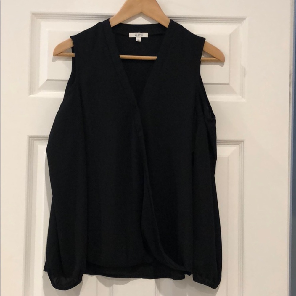 Cold shoulder blouse